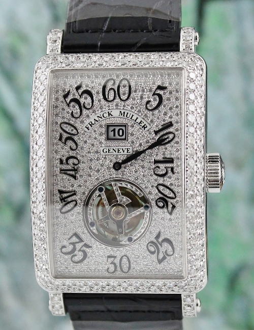 (image for) A FRANCK MULLER 18K WG LONG ISLAND TOURBILLION SAUTANTES / 1350 T HS D CD